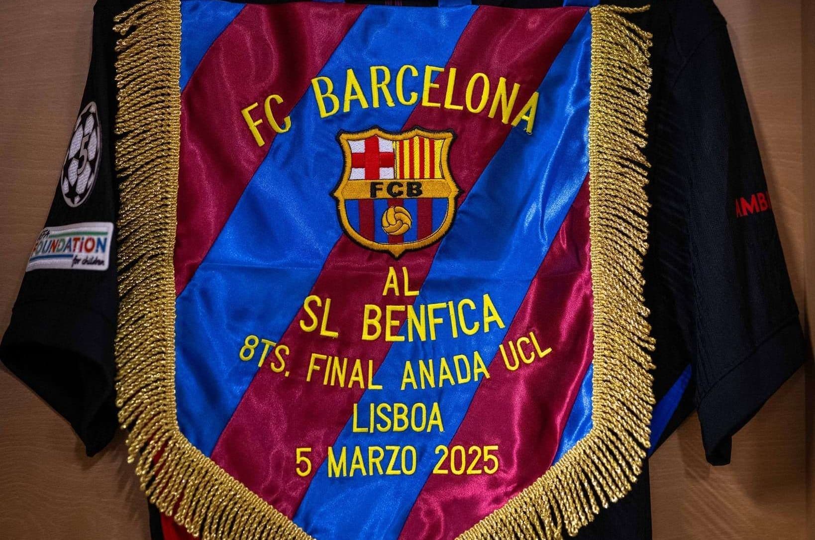 Esta es la alineación del Barcelona para enfrentar al Benfica en Lisboa