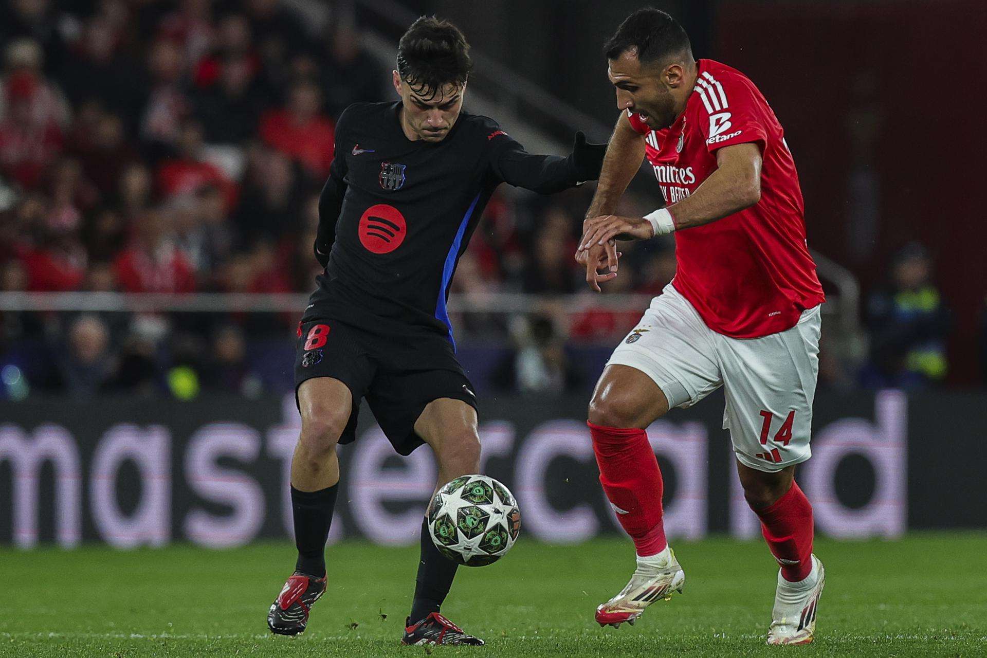 Pedri se va satisfecho de Lisboa, pero advierte: «Falta la mitad del trabajo»