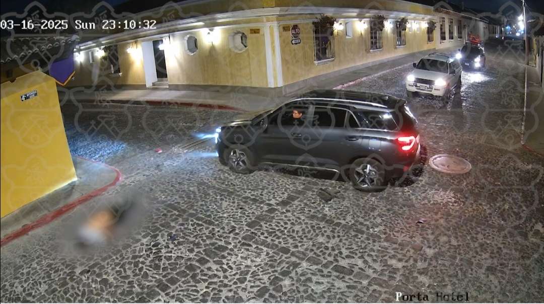 EN VIDEO | Cámara capta accidente de tránsito en La Antigua