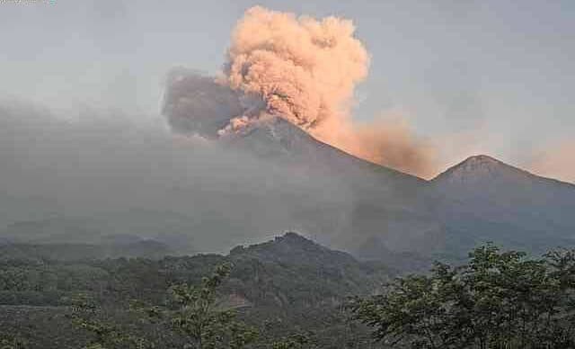 Volcán de fuego 10 de marzo