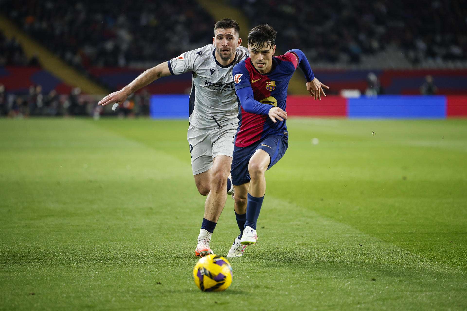 Osasuna presenta recurso por alineación indebida del Barcelona