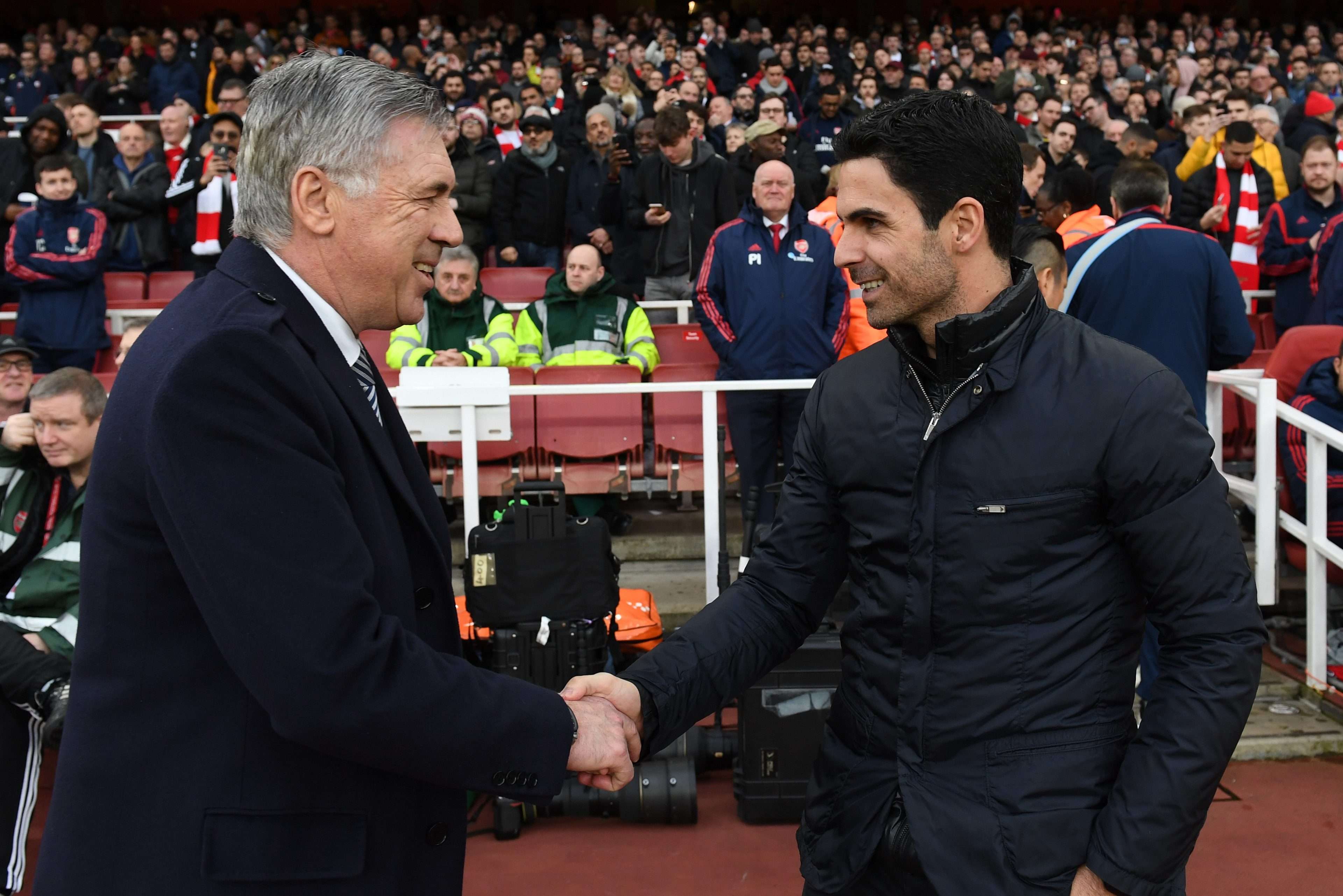Mikel Arteta: "Carlo Ancelotti es el entrenador con una historia más bonita"