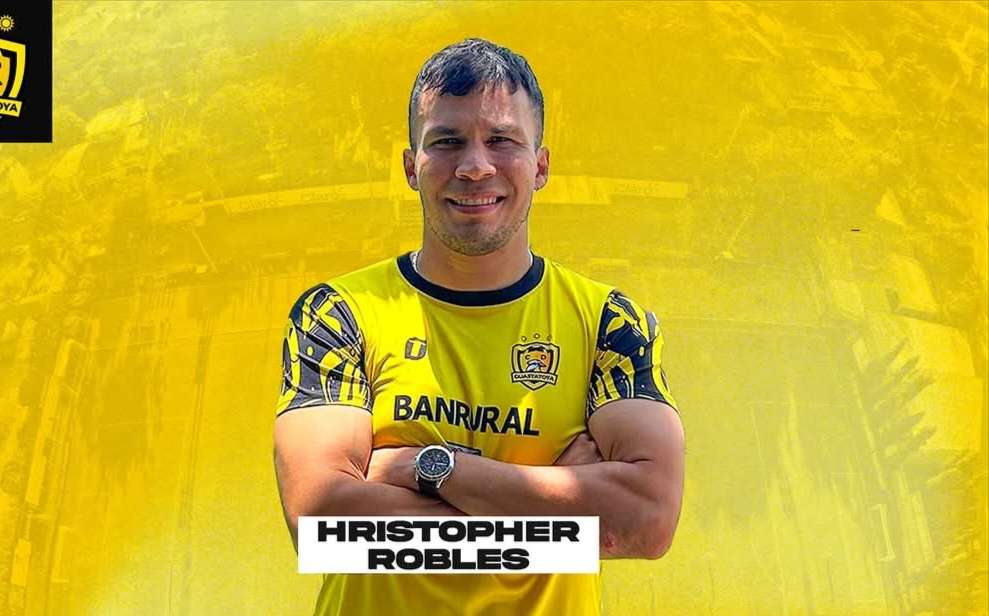 Hristopher Robles es nuevo delantero del Deportivo Guastatoya