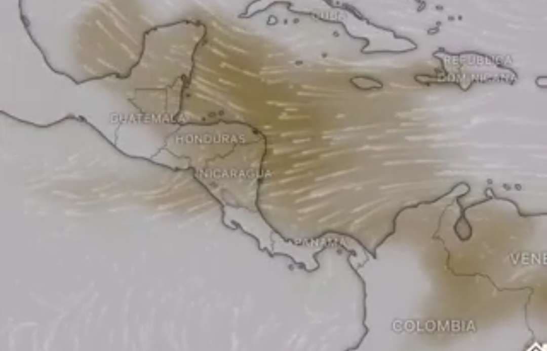 ¡Protégase! Este jueves será el día más afectado en Guatemala por el polvo del Sahara