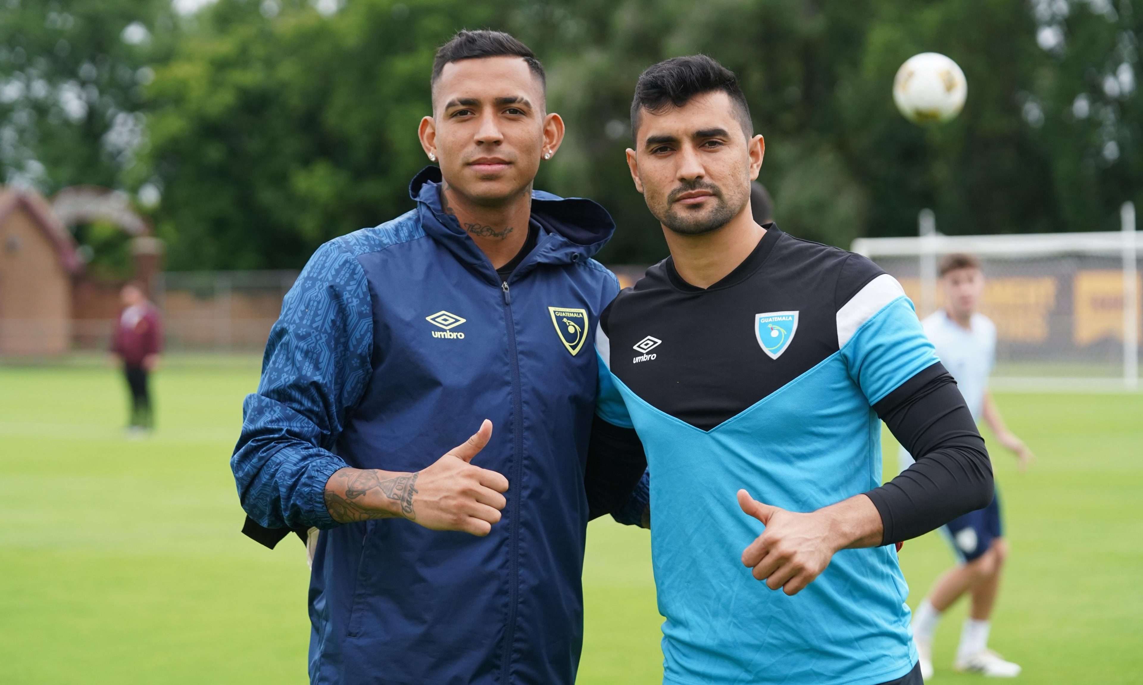 Kenderson Navarro y Luis Morán.