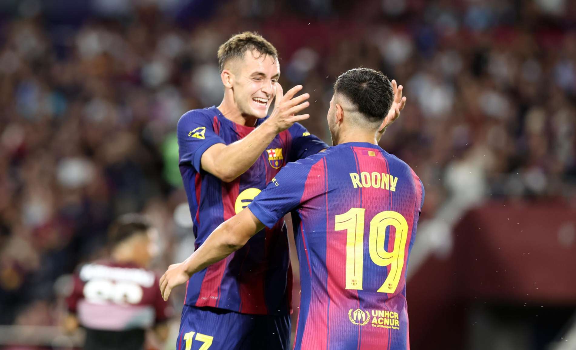 Debutantes Bardghji y ‘Dro’ se lucen en estreno del Barça 2025-26