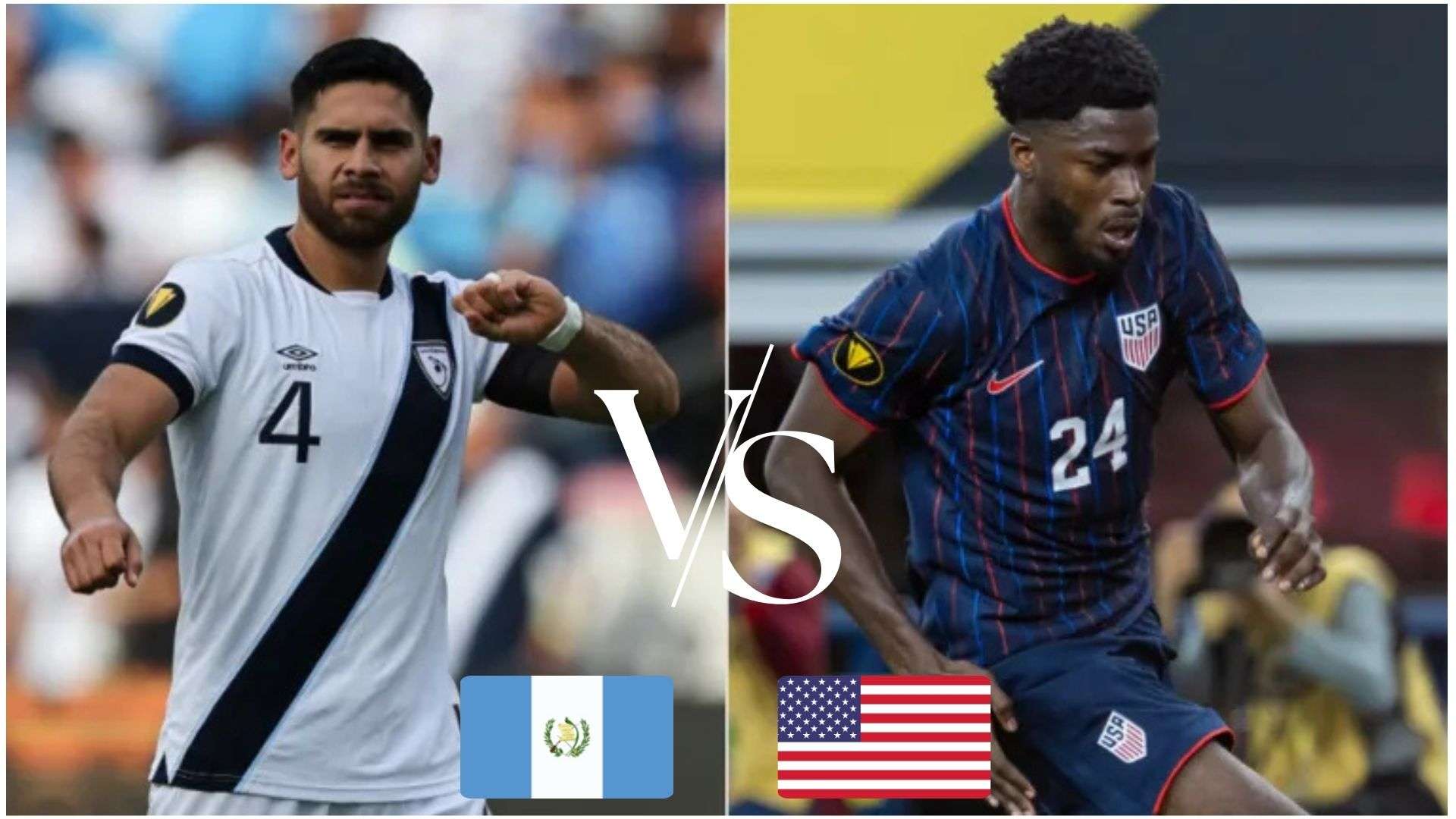 ¿David contra Goliat? Así ven las apuestas el Guatemala vs. Estados Unidos por la Copa Oro 2025