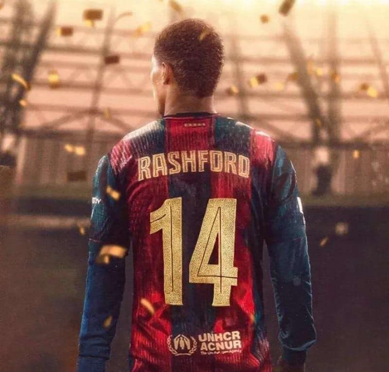 ¡El 14 vuelve al Camp Nou! Rashford elige dorsal con historia