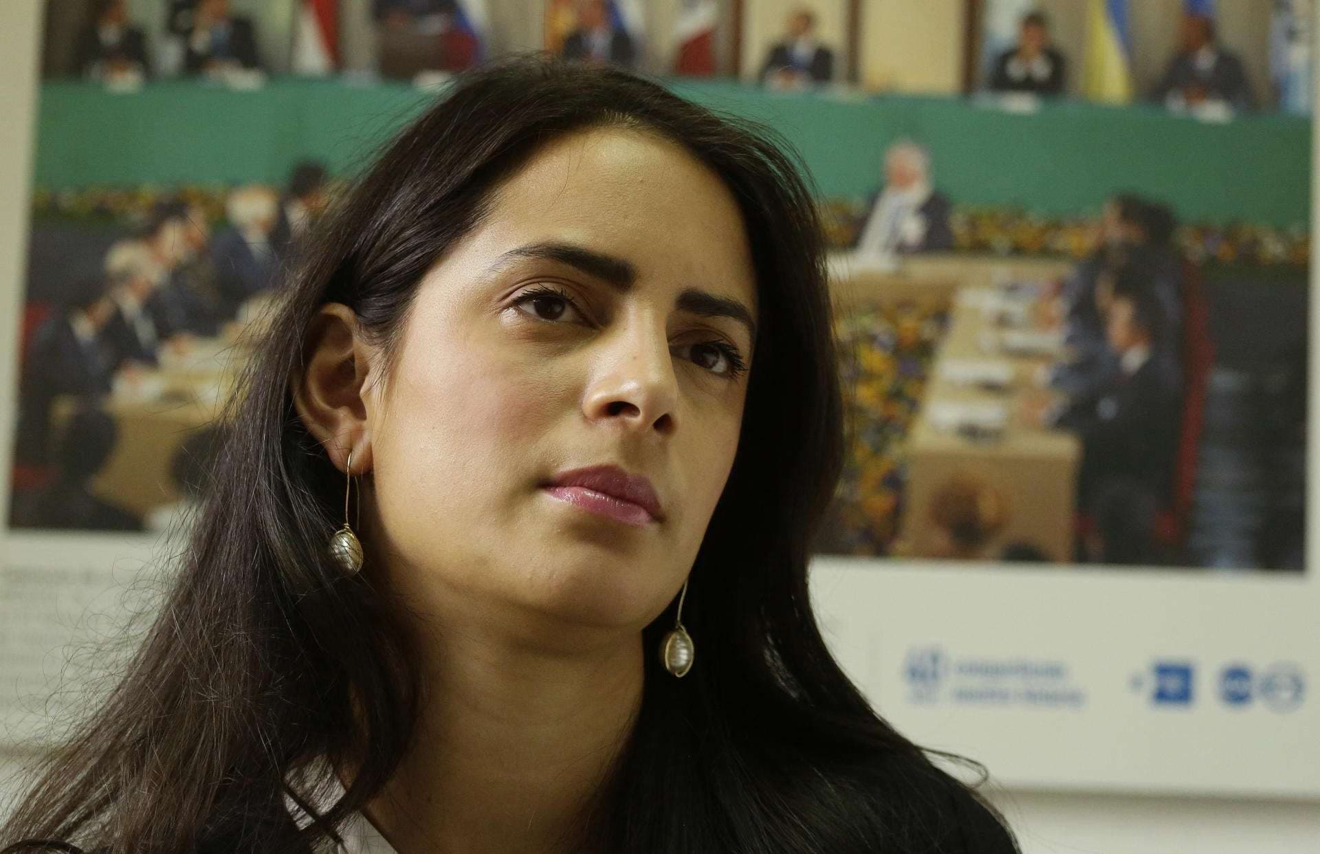 La diputada del partido opositor salvadoreño VAMOS, Claudia Ortiz, en una fotografía de archivo. EFE/Rodrigo Sura