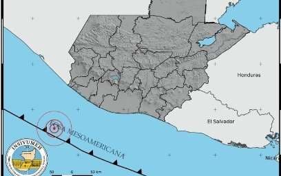 Fuerte temblor: Insivumeh confirma magnitud de nuevo evento sísmico