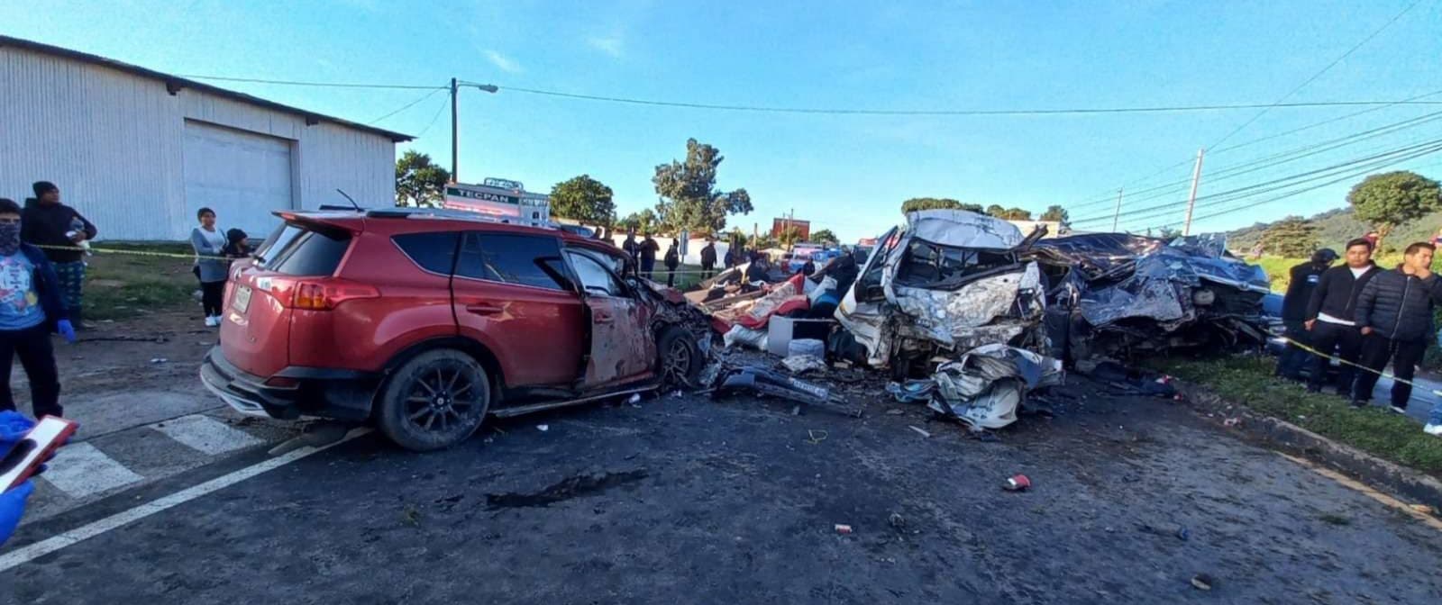 Actualización | ¿Qué causó la múltiple colisión en Tecpán? Ruta es cerrada por horas