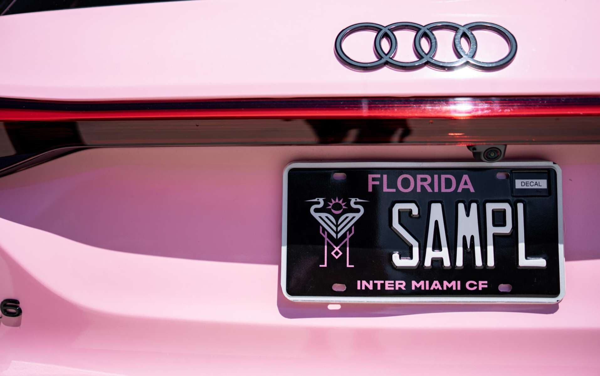 Placa Inter Miami.