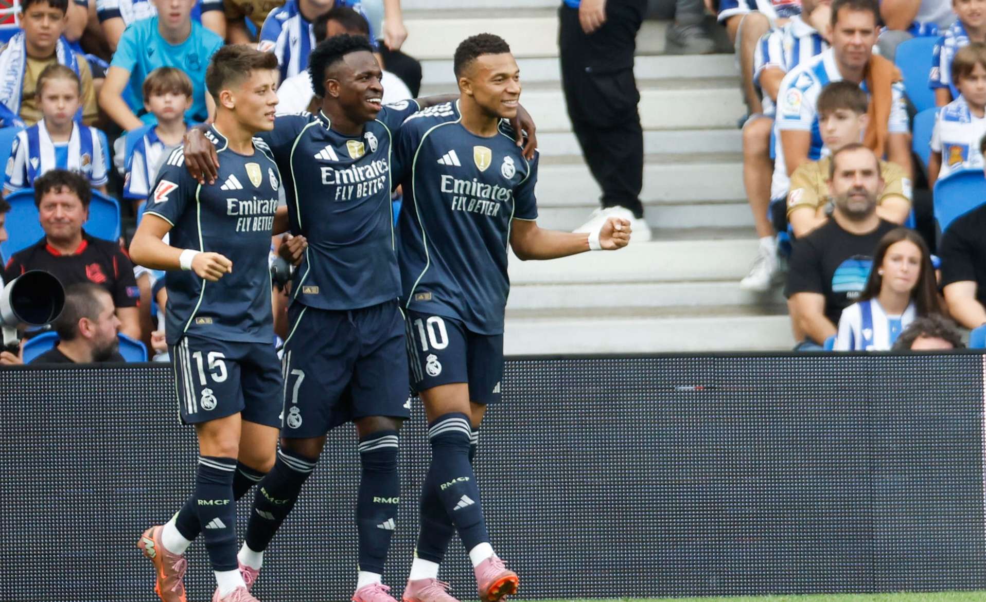 El detalle que hizo más feliz a Mbappé que su propio gol en Anoeta