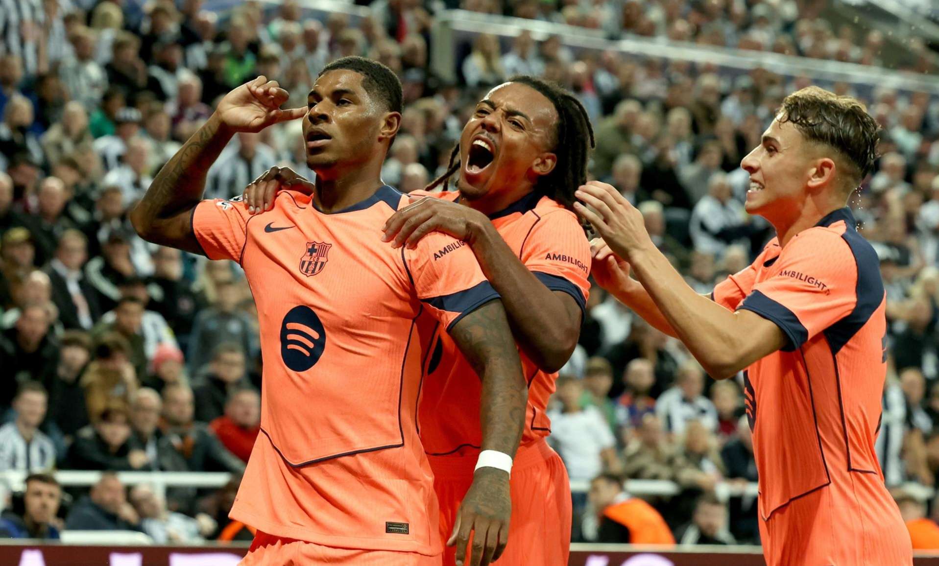 Rashford y su debut de ensueño con el Barcelona en Champions