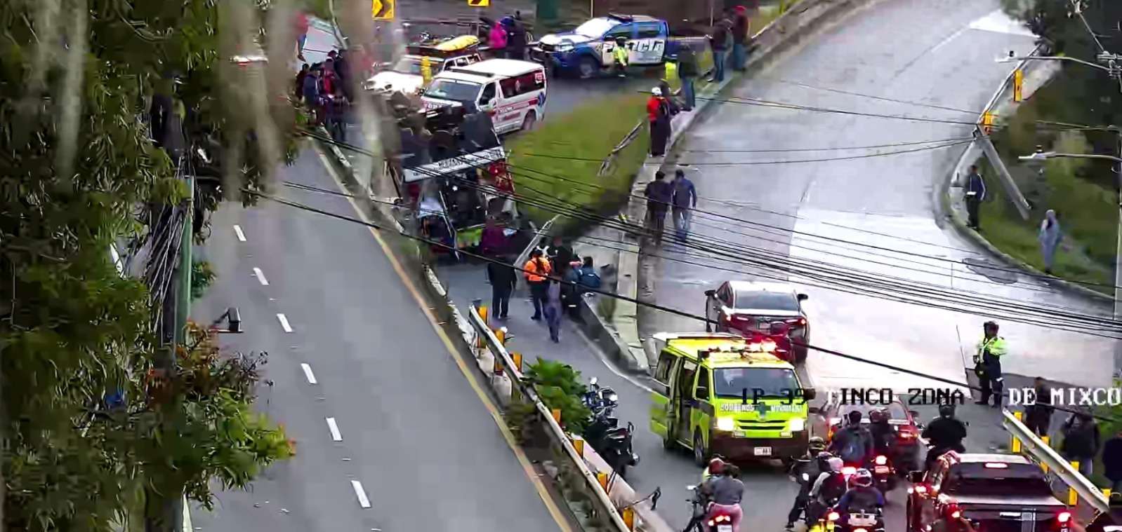 Accidente puente Tinco.