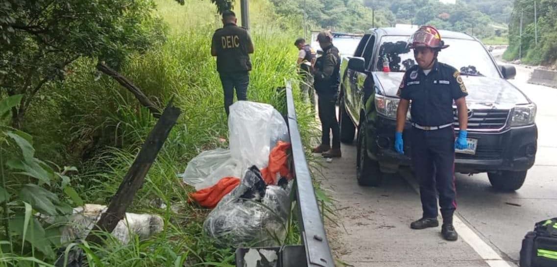 EN FOTOS | Tres cadáveres envueltos en nylon generan alarma en ruta al Atlántico