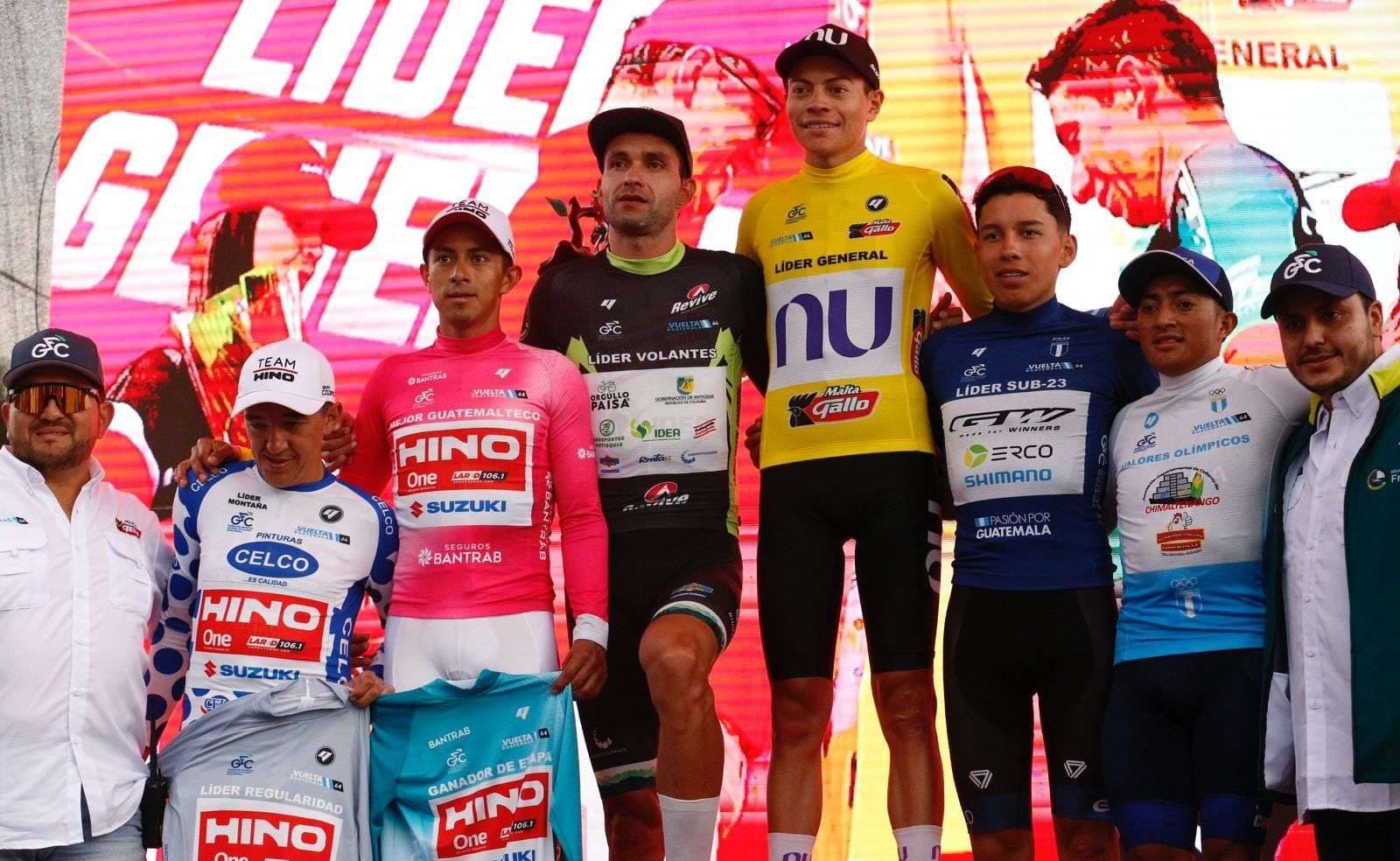 lideres de la vuelta