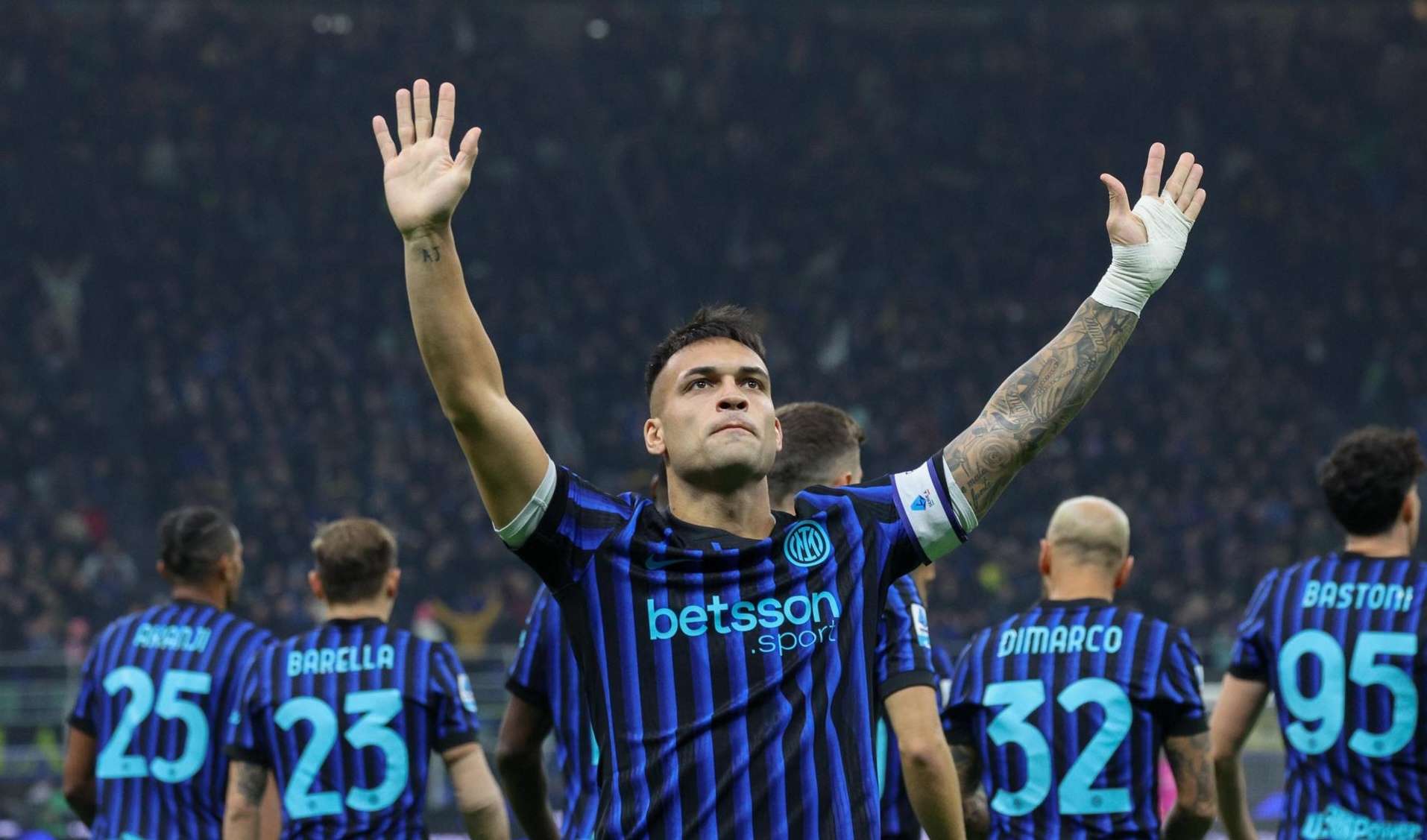 Lautaro guía al Inter a la cima de la tabla