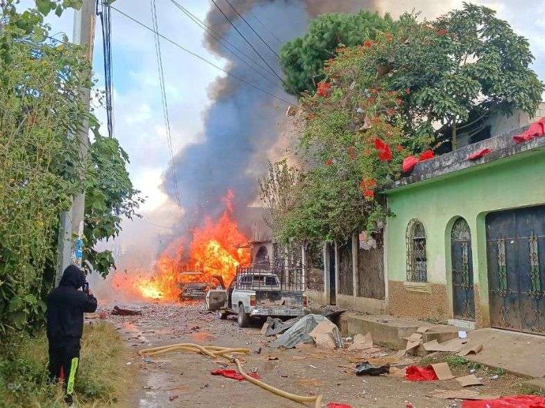 Fuego arrasa vivienda en San Raimundo; reportan muertos y múltiples heridos