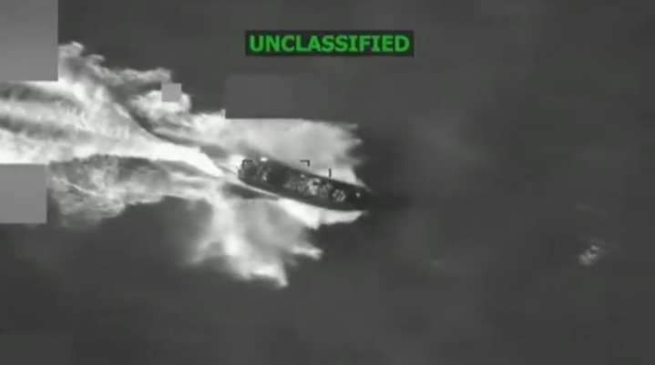 Ataque de EEUU a embarcación.