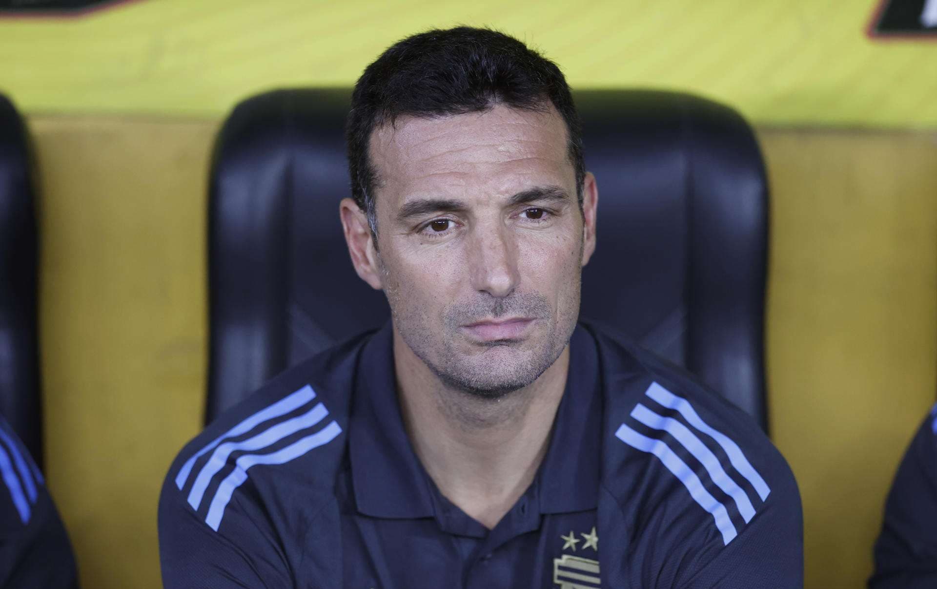 El entrenador de la selección argentina de fútbol, Lionel Scaloni EFE/ José Jácome