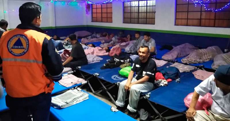 ¿La noche más fría del año? Albergues se mantienen activos ante el descenso de temperaturas