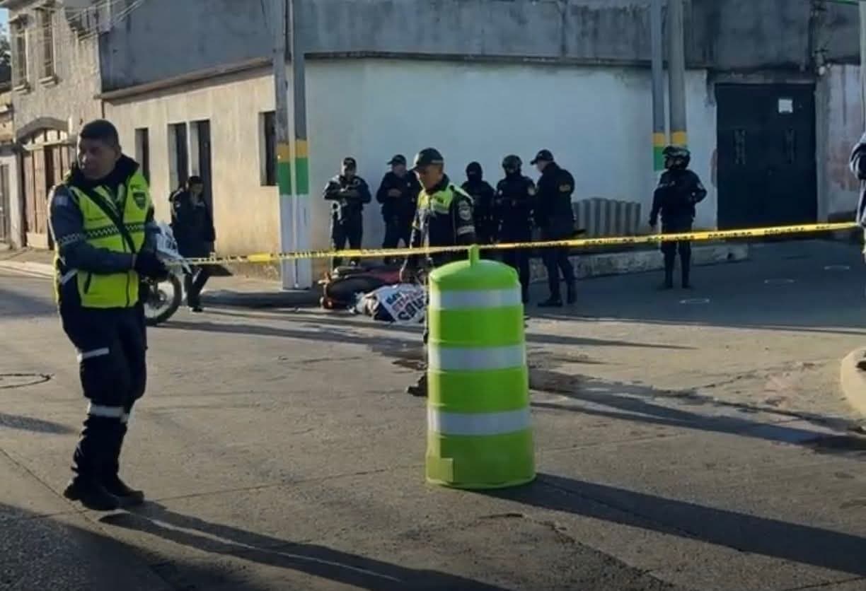 Ataque armado en San Miguel Petapa deja un motorista fallecido