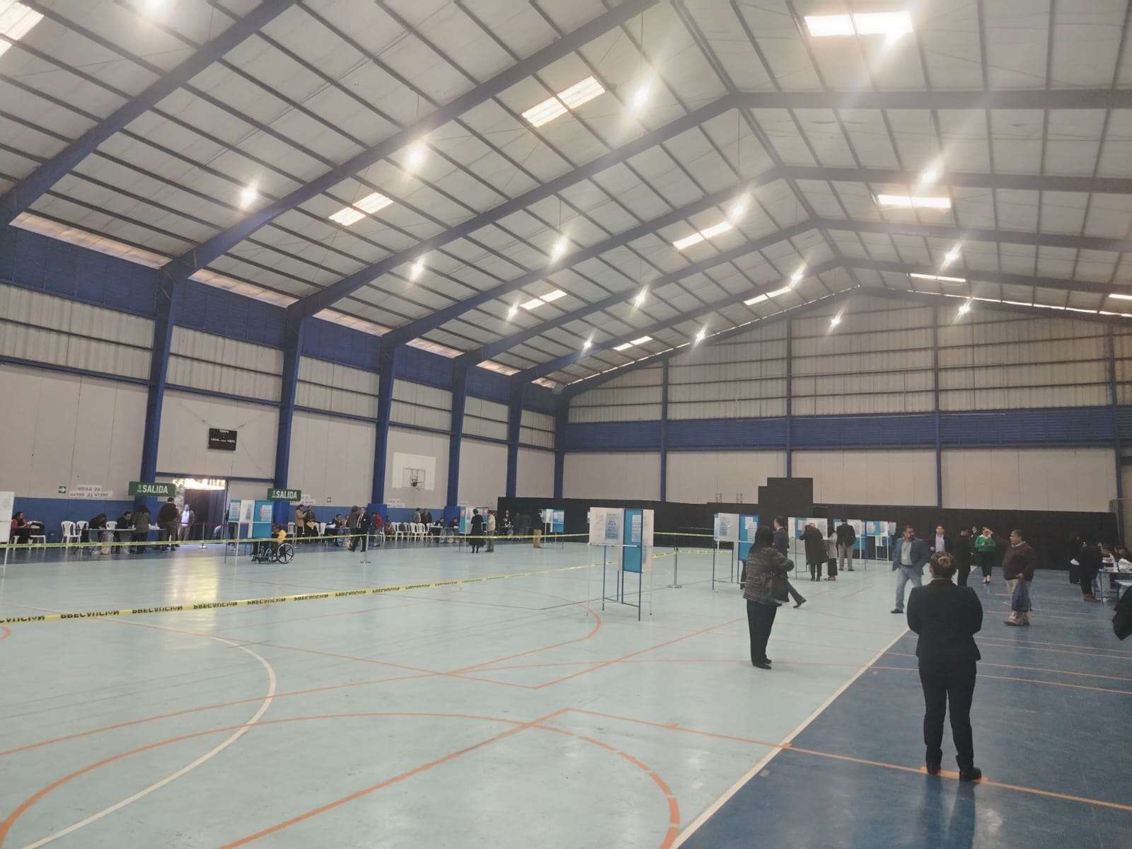 Alta participación marca la jornada de votaciones del CANG en el Parque Erick Barrondo